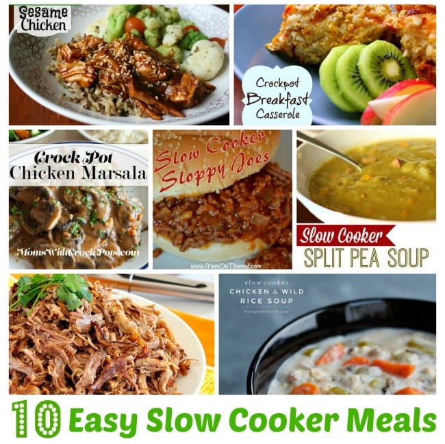 10 Easy Slow Cooker