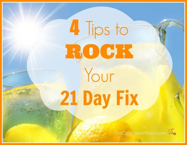 4 Tips for a Successful 21 Day Fix