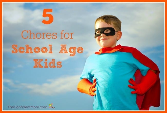 5 Chores for School Age Kids
