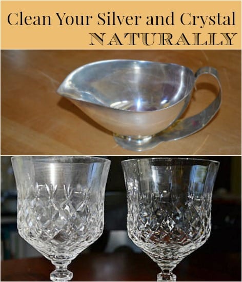 Silver and Crystal Cleaner via The Greenbacks Gal Silver and Crystal Cleaner via The Greenbacks Gal