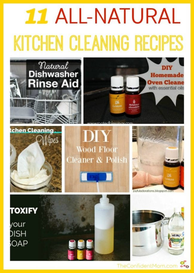 11 All-Natural Kitchen Cleaning Recipes