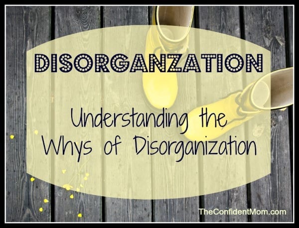 Disorganization-Motherhood
