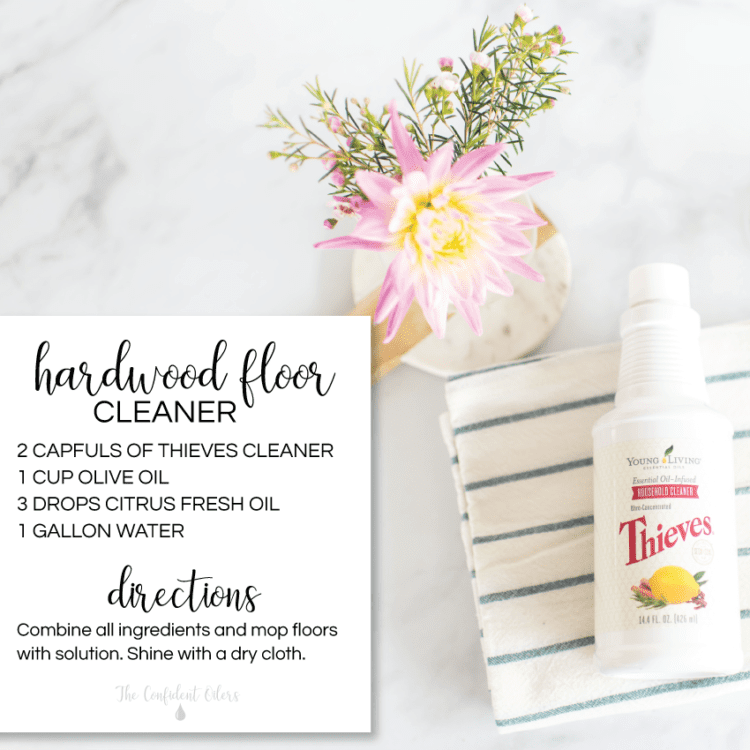 Hardwood-Floor-Cleaner hardwood floor cleaner with thieves