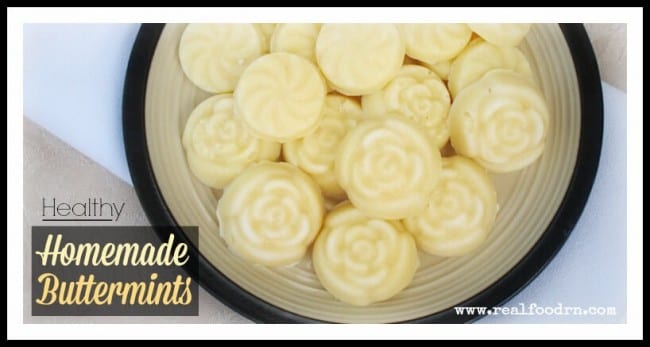 Healthy Homemade Buttermints Healthy Homemade Buttermints