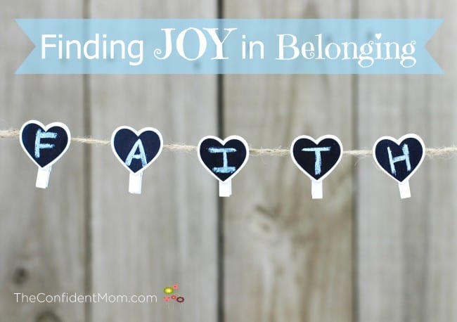 Finding Joy in Belonging Finding Joy in Belonging