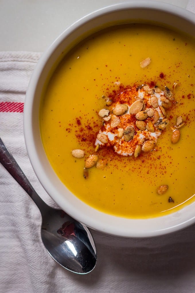 MG_9001-680 https://www.ourfoodfix.com/instant-pot-creamy-butternut-squash-apple-soup/