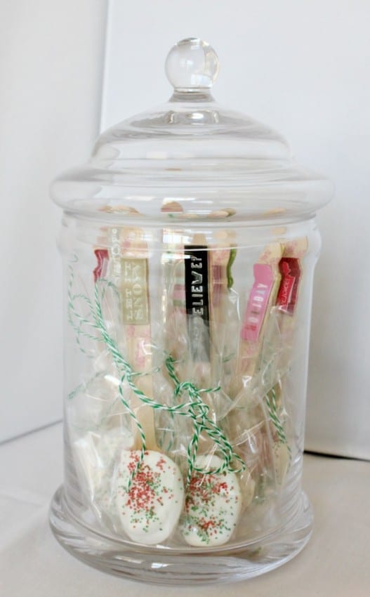 Peppermint Hot Chocolate Spoons Peppermint Hot Chocolate Spoons