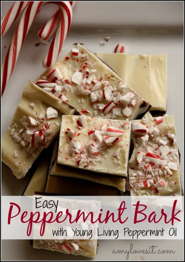 Easy Peppermint Bark with Young Living Peppermint Oil Easy Peppermint Bark with Young Living Peppermint Oil