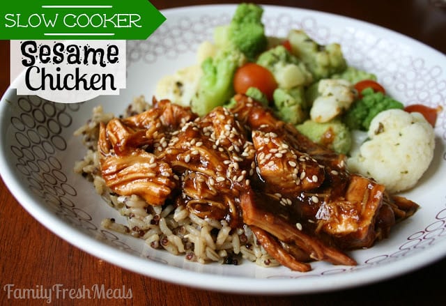 Slow Cooker Sesame Chicken