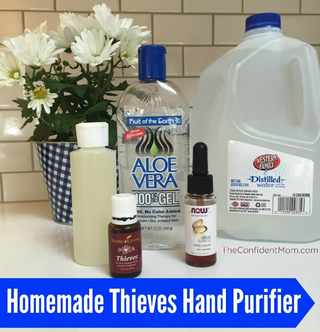 Homemade Thieves Hand Purifier