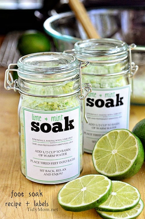 Lime & Mint Foot Soak Lime & Mint Foot Soak