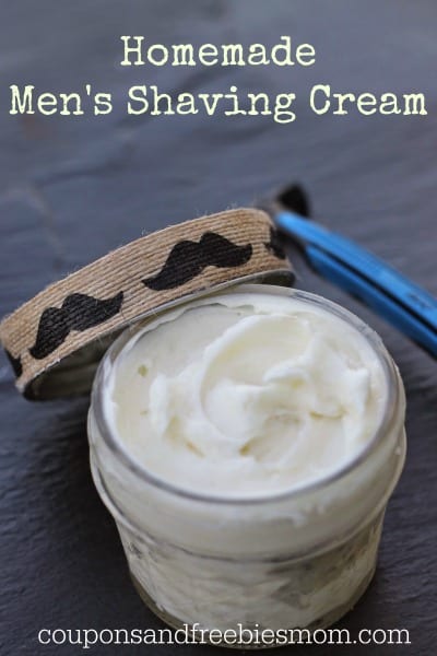 Homemade Men's Shaving Cream Homemade Men's Shaving Cream