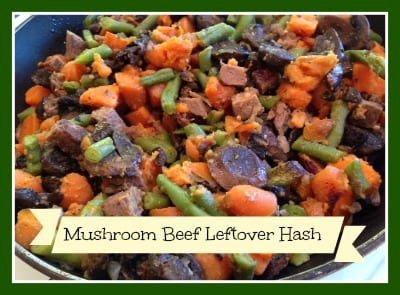 Mushroom Beef Leftover Hash Mushroom Beef Leftover Hash