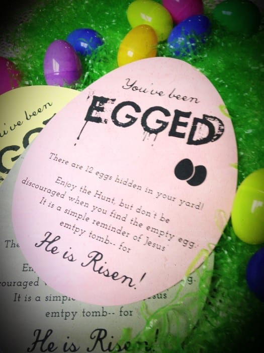 You've Been Egged! You've Been Egged!