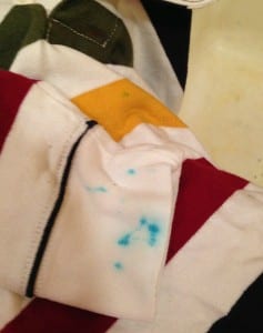 Pen on Shirt Pen on Shirt