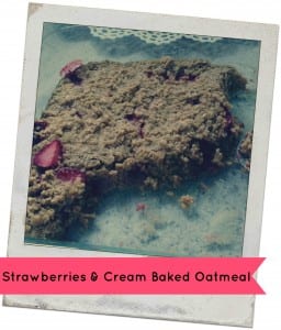 strawberries-cream-oatmeal