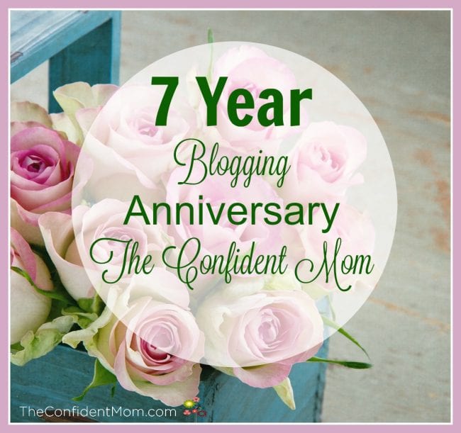 7 Year Blogging Anniversary! 7 Year Blogging Anniversary!