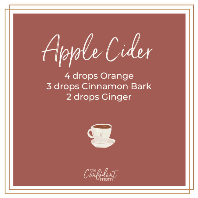 Apple Cider Apple Cider Fall Essential Oil Diffuser Blend