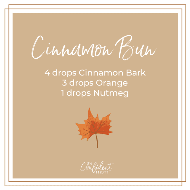 Cinnamon Bun Cinnamon Bun Fall Essential Oil Diffuser Recipe