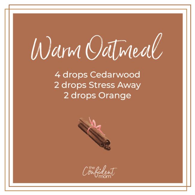 Warm Oatmeal Warm Oatmeal Essential Oil Diffuser Recipe