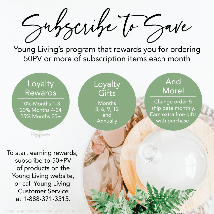 Subscribe To Save Info